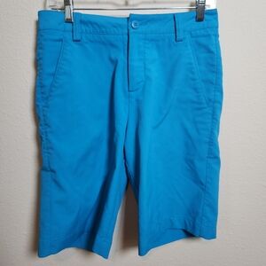 Puma Golf Tech Short UPF 50+ UV‎ Rating Style 568251 Blue Size 28x10 Flat Front